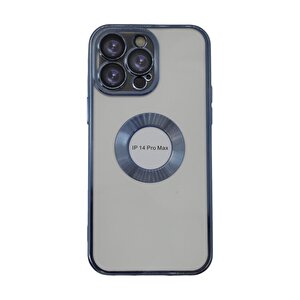 Relax Team Iphone 14 Pro Max Si̇li̇kon Kilif Açik Mavi̇
