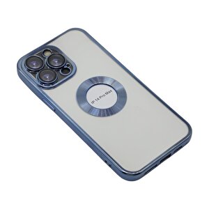 Relax Team Iphone 14 Pro Max Si̇li̇kon Kilif Açik Mavi̇
