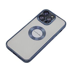 Relax Team Iphone 14 Pro Max Si̇li̇kon Kilif Açik Mavi̇