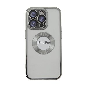 Relax Team Iphone 14 Pro Si̇li̇kon Kilif Silver