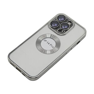Relax Team Iphone 14 Pro Si̇li̇kon Kilif Silver