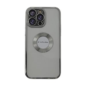 Relax Team Iphone 14 Pro Max Si̇li̇kon Kilif Silver