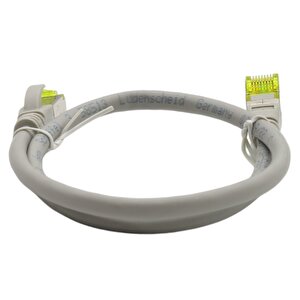 Digitus Cat6a S-ftp Patch Cord 0,50 Mt Grey (10'lu Paket)