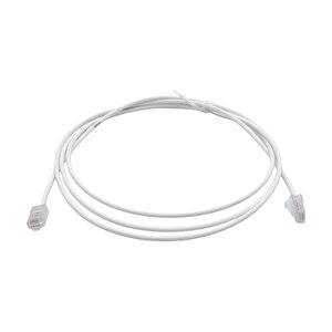 Patch Cord  Utp Cat6 2 Mt Slim White  (08f007)