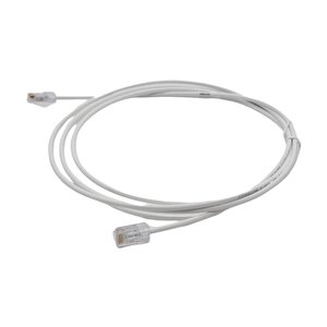 Patch Cord  Utp Cat6 2 Mt Slim White  (08f007)