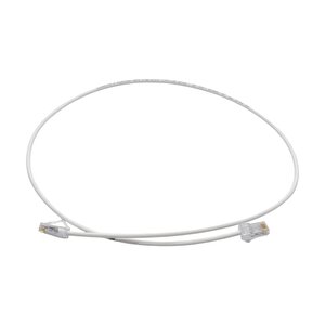 Patch Cord  Utp Cat6 1 Mt Slim White  (08f003)