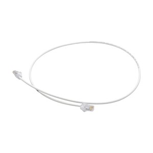 Patch Cord  Utp Cat6 1 Mt Slim White  (08f003)