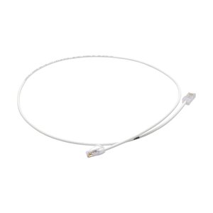Patch Cord  Utp Cat6 1 Mt Slim White  (08f003)
