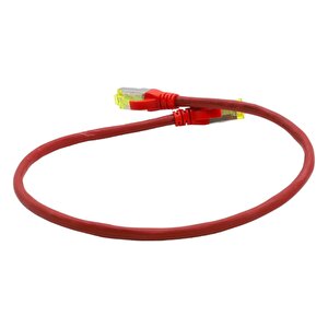 Digitus Cat6a S-ftp Patch Cord 0,50 Mt Red (10'lu Paket)
