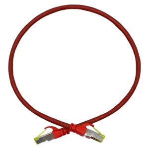 Digitus Cat6a S-ftp Patch Cord 0,50 Mt Red (10'lu Paket)