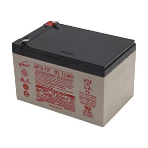 Enersys Genesi̇s Np12-12t 12v 12ah Bakimsiz Kuru Ti̇p Agm Vrla Akü