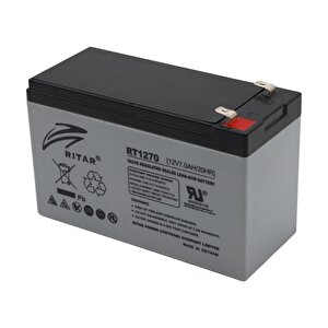 Ri̇tar 12v 7ah Bakimsiz Kuru Ti̇p Agm Vrla Akü