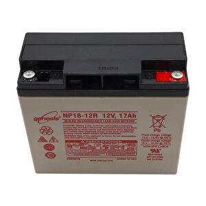 Enersys Genesi̇s Np18-12r 12v 17ah Bakimsiz Kuru Ti̇p Agm Vrla Akü