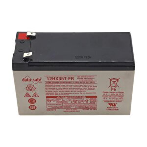 Enersys Datasafe 12v Hx35t-fr 10 Yil Ömür Beklenti̇li̇ Bakimsiz Kuru Ti̇p Agm Vrla Akü