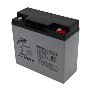 Ri̇tar 12v 18ah Bakimsiz Kuru Ti̇p Agm Vrla Akü