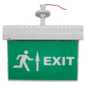 Led Işikli Şarjli Pi̇lli̇ Aci̇l Aydinlatma Armatürü Cexa-8
