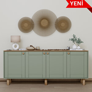 Bohem Serisi Natura Konsol - Yeşil