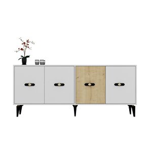 Cherryct 180 Cm Konsol(kx180) Beyaz-Safirmeşe