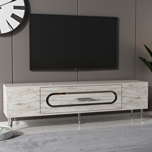 Dekop3ct Tv Sehpasi Efesmermer-Gümüş Efesmermer-Gümüş