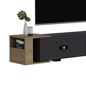 Cherryct Tv Sehpasi Antrasit-Safirmeşe