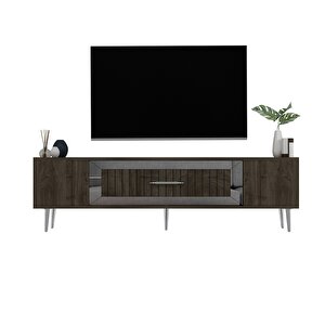 Dekolp3ct Tv Sehpasi Ceviz-Gümüş Ceviz-Gümüş