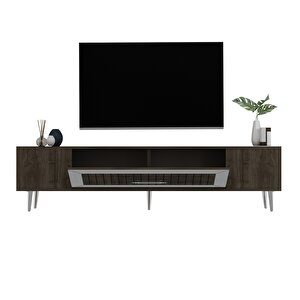Dekolp3ct Tv Sehpasi Ceviz-Gümüş