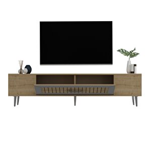 Dekolp3ct Tv Sehpasi Safirmeşe-Gümüş