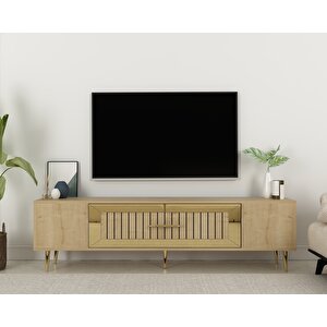 Dekolp3ct Tv Sehpasi Safirmeşe-Altın Safirmeşe-Altın