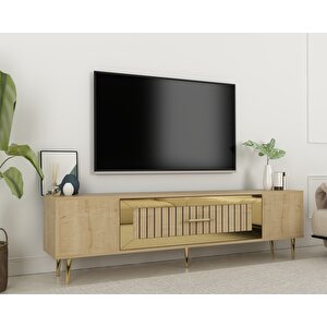 Dekolp3ct Tv Sehpasi Safirmeşe-Altın Safirmeşe-Altın
