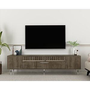 Dekolp1ct Tv Sehpasi Ceviz-Gümüş Ceviz-Gümüş
