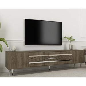 Dekolp2ct Tv Sehpasi Ceviz-Gümüş Ceviz-Gümüş