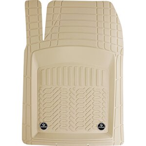 Ssanyoung Korando Sports 3d Havuzlu Oto Paspas Modern Serisi Kesilebilir Model Bej Bej