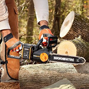 Worx Wg350e 20volt 4.0ah Li-ion 30cm Profesyonel Şarjlı Kömürsüz Zincirli Testere