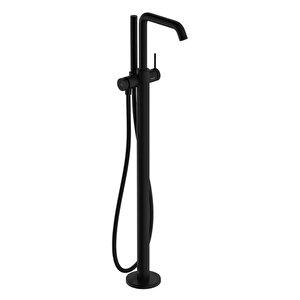 Tecturis S Tek Kollu Küvet Bataryası Satin Siyah-73440670