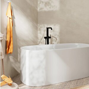 Tecturis S Tek Kollu Küvet Bataryası Satin Siyah-73440670