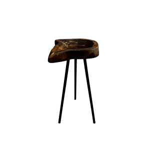 Ahşap Yan Sehpa 30x28x67cm