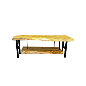 Ahşap Kestane Tv Sehpası 143x50x58cm
