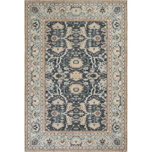 Private Renkli Eskitme Halı Etnik Desen Otantik Dokuma Şönil Halı Yıkanabilir Salon Halısı 150x230 cm