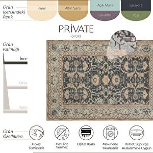 Private Renkli Eskitme Halı Etnik Desen Otantik Dokuma Şönil Halı Yıkanabilir Salon Halısı 150x230 cm