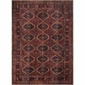 Private Bordo Eskitme Vintage Halı Etnik Desen Dokuma Şönil Halı Yıkanabilir Salon Halısı 115x160 cm