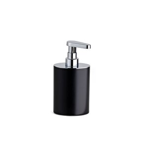 Tezgah Üstü Sıvı Sabunluk 250 Ml Siyah-krom Renk 183x60x97 Mm