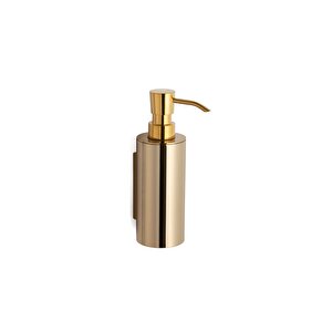 Duvara Monte Sıvı Sabunluk 250 Ml Gold Renk 190x60x101 Mm