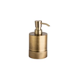 Tezgah Üstü Sıvı Sabunluk 250 Ml Antik Renk 160x80x103 Mm