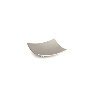 Tezgah Üstü Katı Sabunluk Saten Renk 27x115x115 Mm