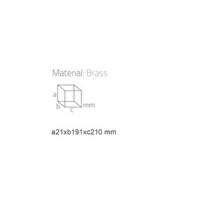 Banyo Duş Raf Sistemi Rose Renk 98x100x400 Mm