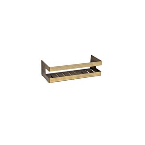Banyo Duş Raf Sistemi Antik Renk 98x100x250 Mm