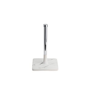 Banyo Tezgah Üstü Hareketli Havluluk Mermer Desenli-krom Renk 270x160x160 Mm