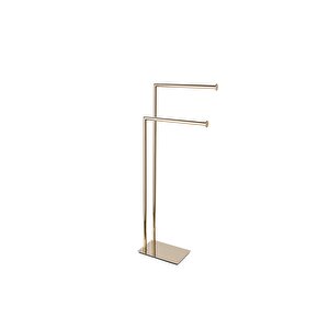 Banyo Hareketli Havluluk Altın Renk 868x200x345 Mm