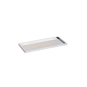 Tezgah Üstü Tepsi Krom Renk 12x131x301 Mm