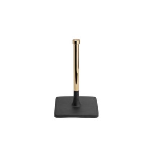 Banyo Tezgah Üstü Hareketli Havluluk Siyah-gold Renk 270x160x160 Mm